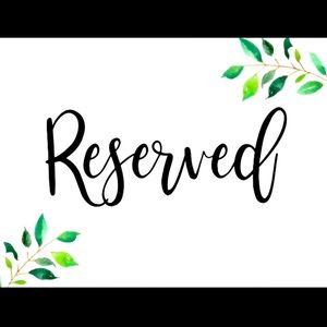 Reserved for @anchoredhangerboutique